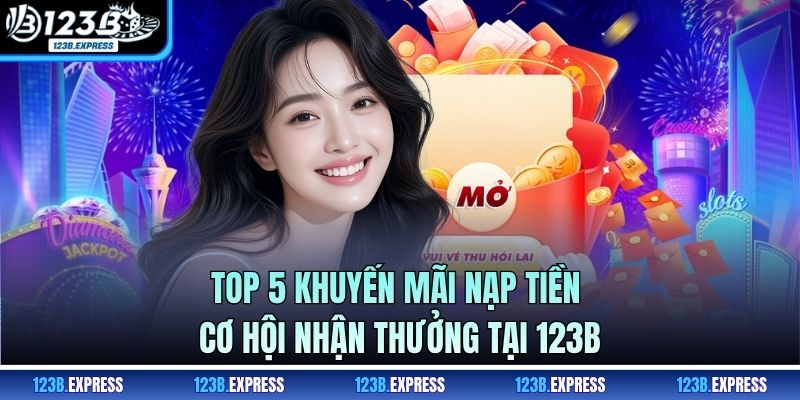 Top 5 Khuyến Mãi Nạp Tiền - Cơ Hội Nhận Thưởng Tại 123B